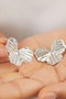 Heliophilia Silver Pendientes de Metal Plateados